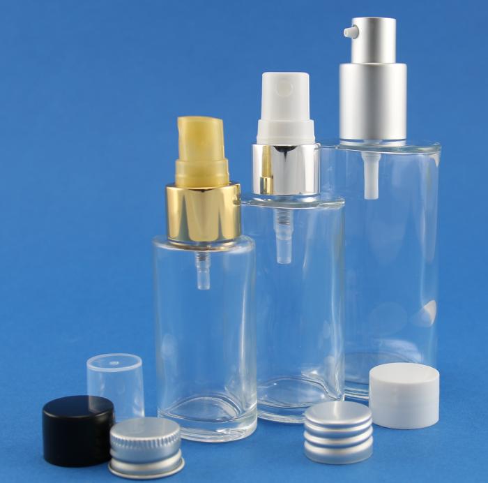Neville and Mores latest glass bottles and jars for cosmetic, fragrance and personal care products